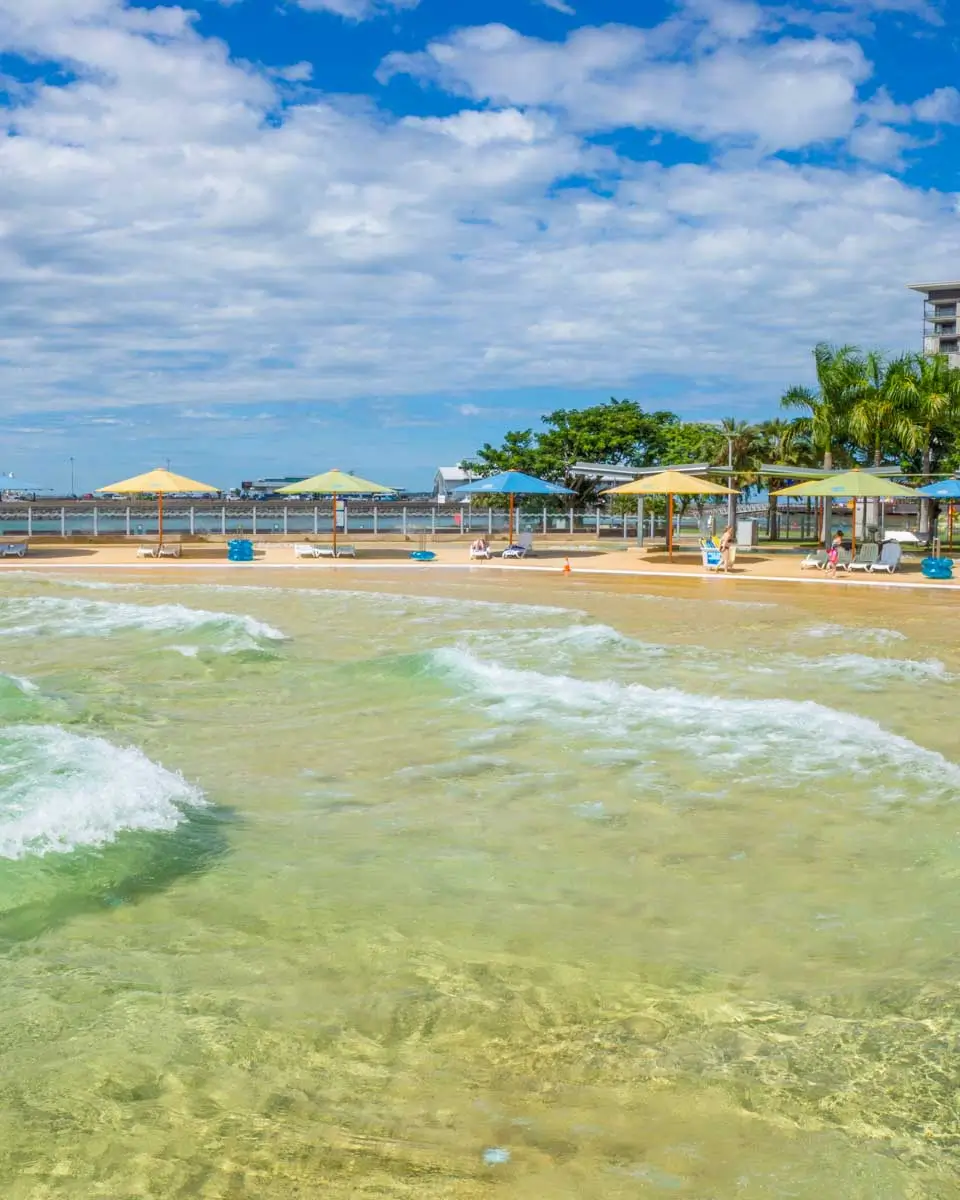 The wave park lagoon in Darwin Australia 1