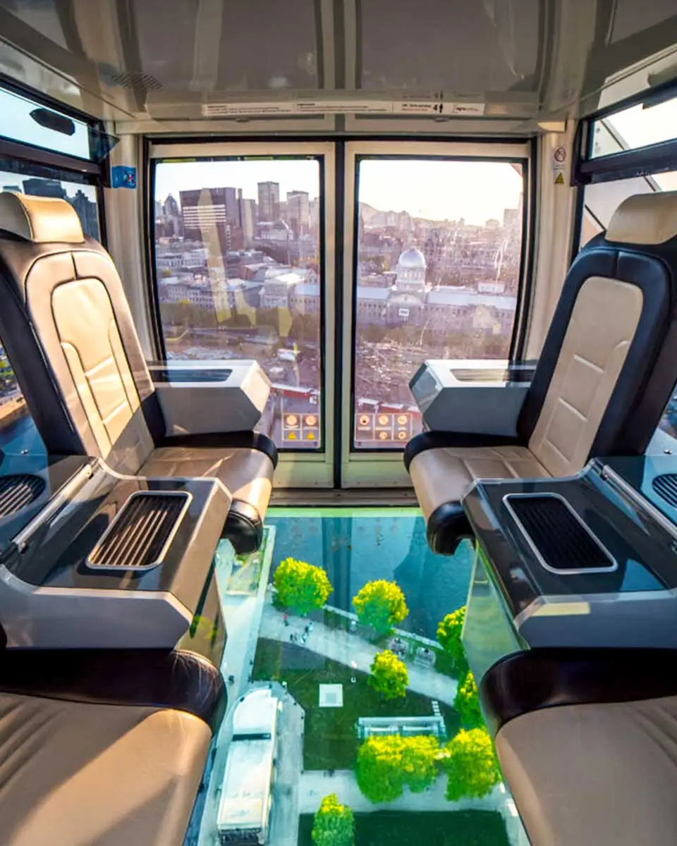 VIP cabin at La Grande Roue de Montréal