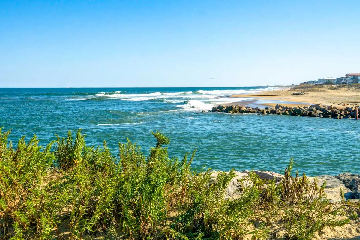 View of Virginia Beach in the summer, Virginia
