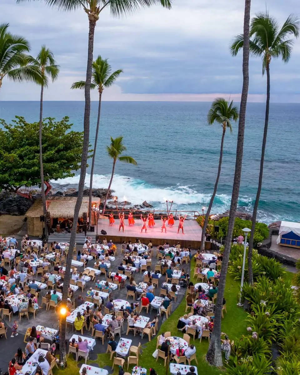 Voyagers of the Pacific Luau at Royal Kona Resort in Hawaii