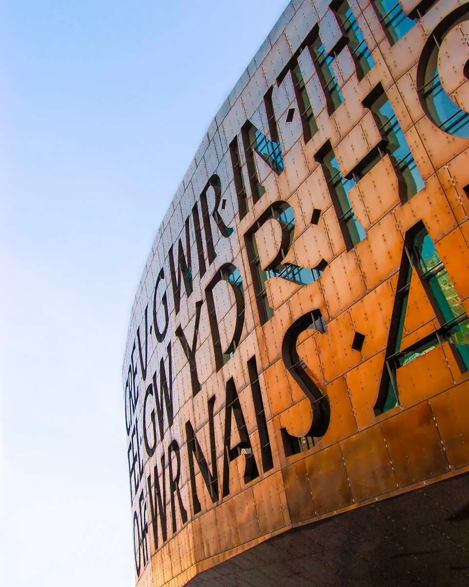 Wales Millennium Centre near Cardiff Wales