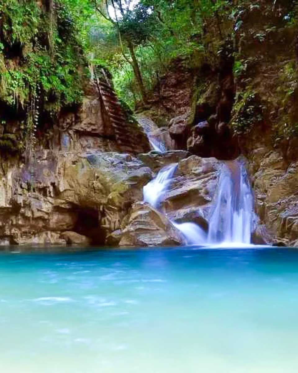 Waterfalls seen on a tour with Edwin Transfers Tours in Puerto Plata copy