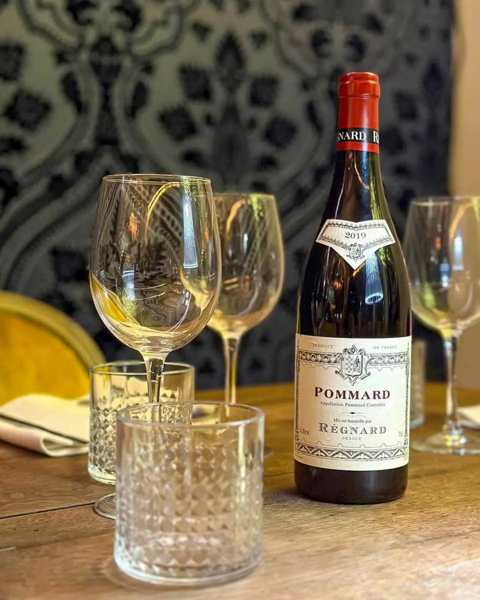 Wine at the Bistrot Le Vin de L'assassin, Syracuse Italy