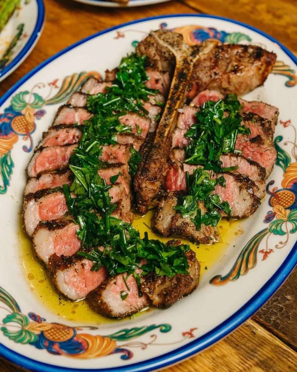 bistecca fiorentina at the Sotto in Cincinnati
