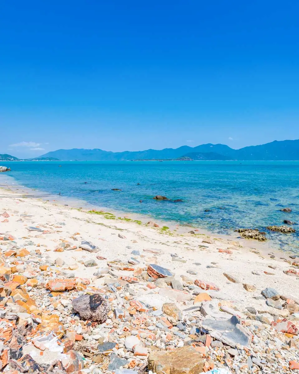 A beach in the Khanh Hoa Province near, Cam Ranh, Nha Trang, Vietnam