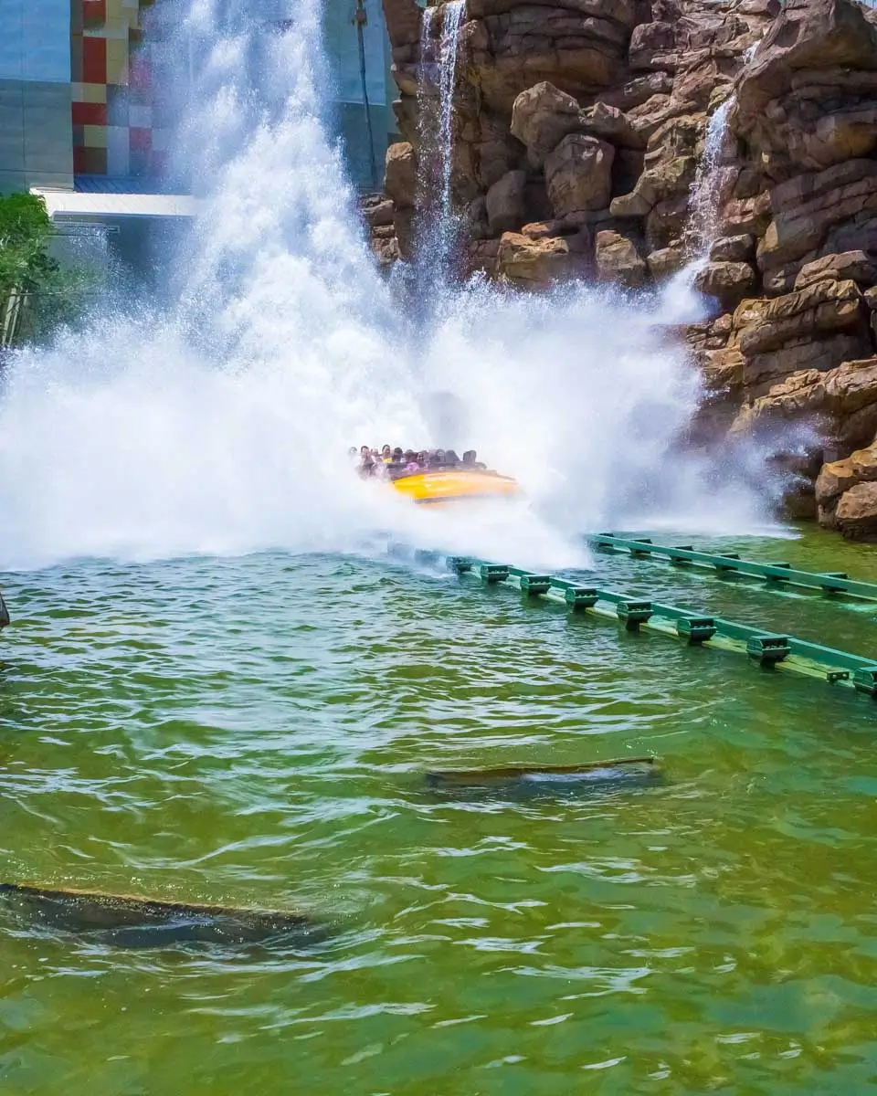 A ride at Universal Studios, Orlando, Florida
