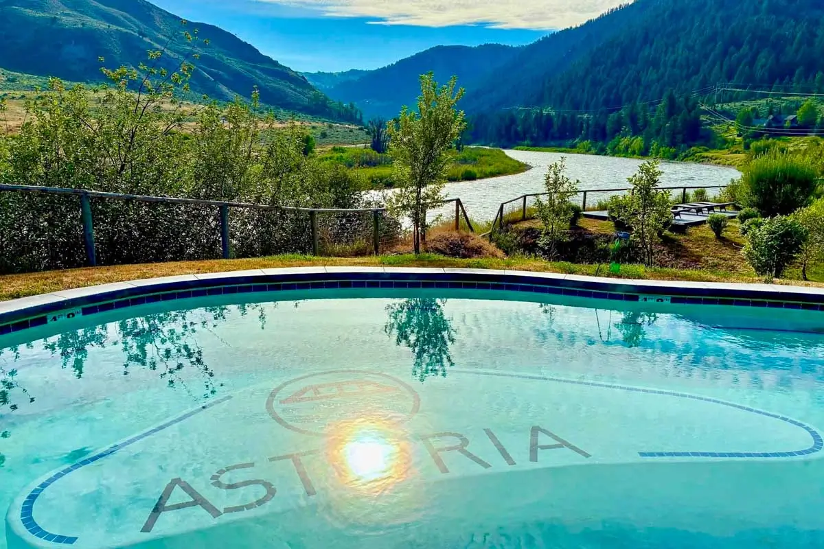 Astoria Hot Springs and Park in Jackson Hole, Wyoming