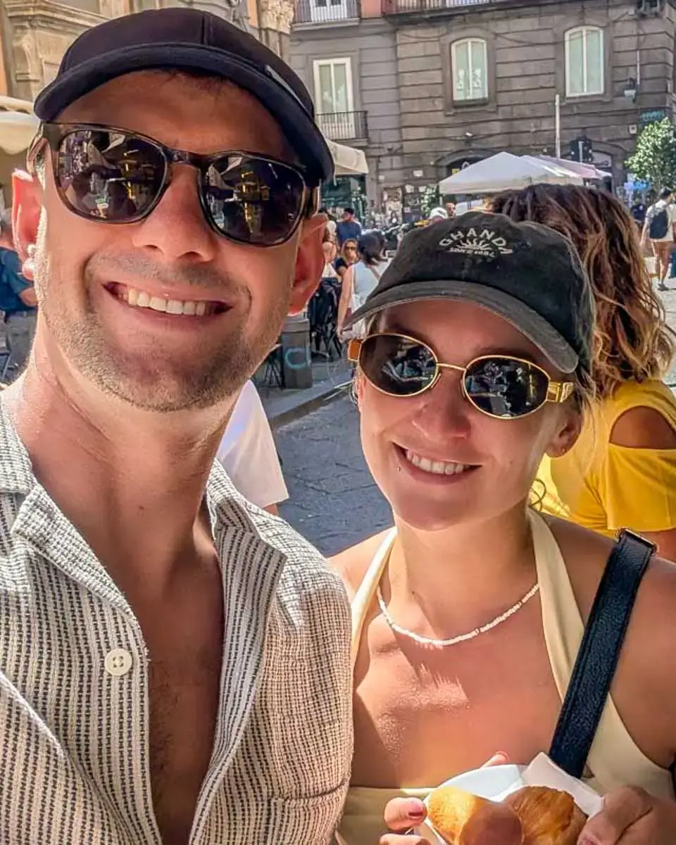 Bailey-and-Daniel-taking-selfie-in-Salerno-Italy