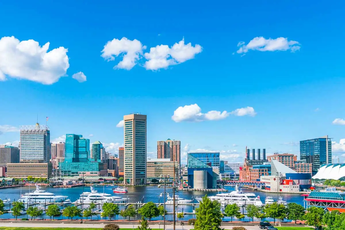 Baltimore, Maryland skyline