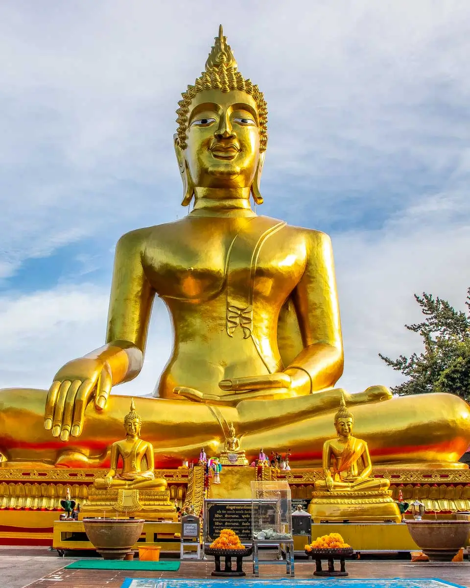 Big Buddha temple in Pattaya, Thailand