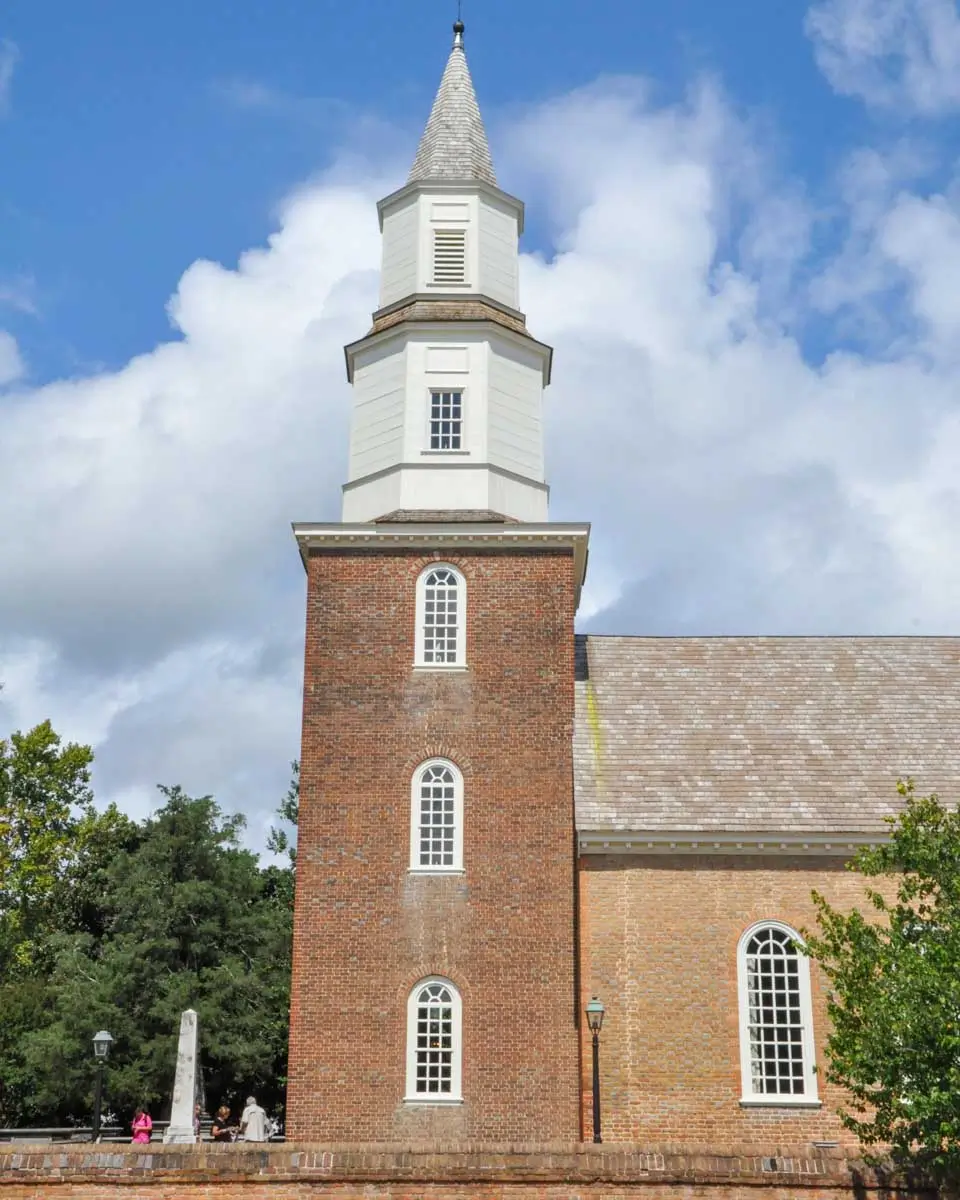 Bruton Parish Episcopal Church in Williamsburg, Virginia