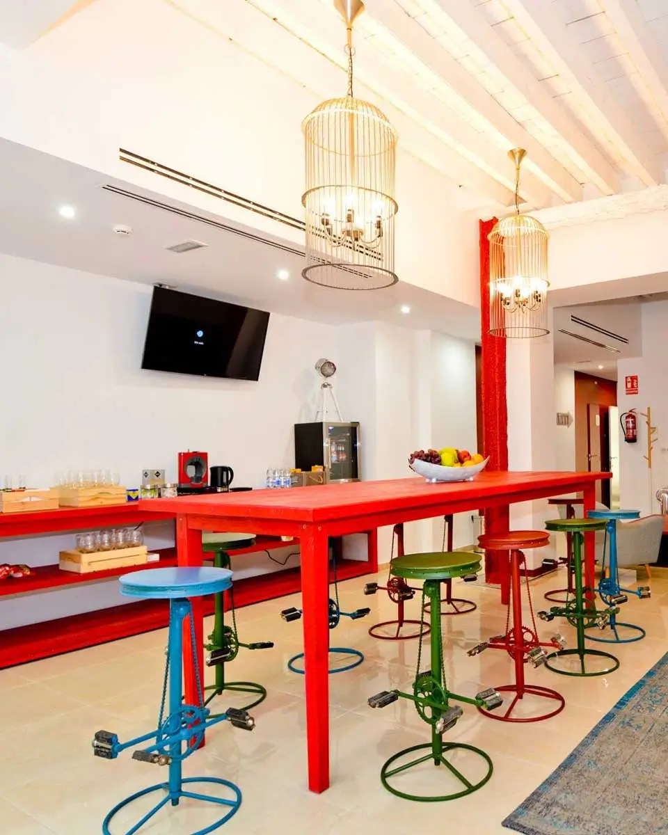 Cafe at The Zentral Arenal Suites, Seville, Spain