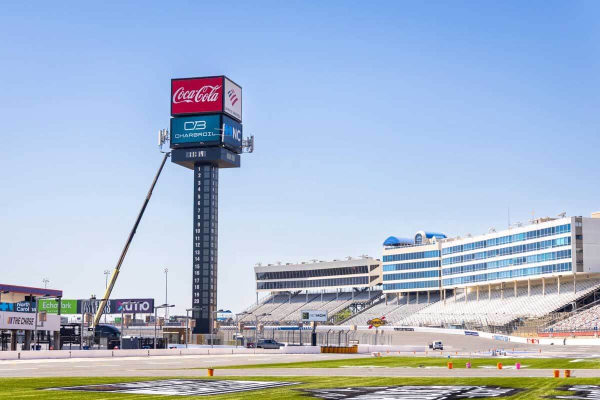 Charlotte Motor Speedway﻿ in Charlotte, North Carolina
