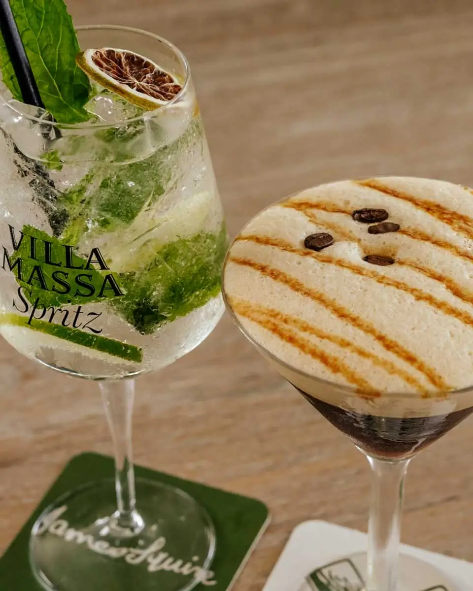Cocktails at The Garden Bar Bistro, Australia