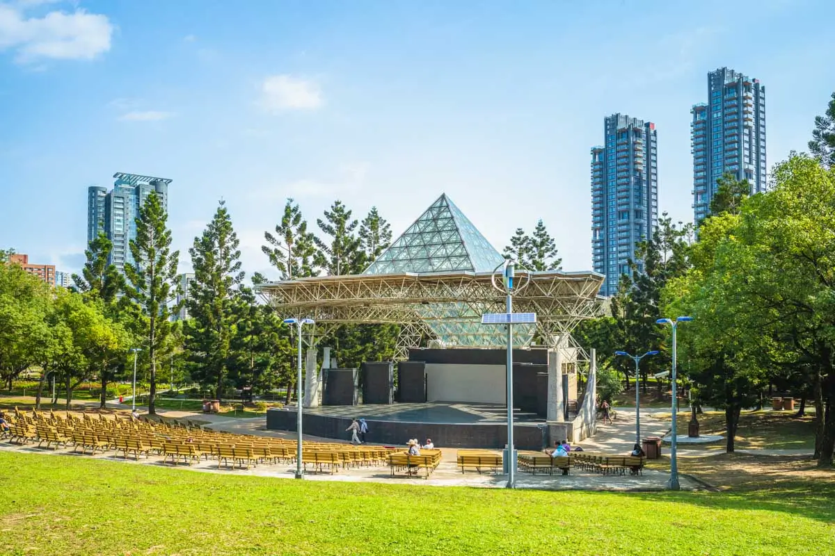 Da’an Forest Park in Taipei, Taiwan 1