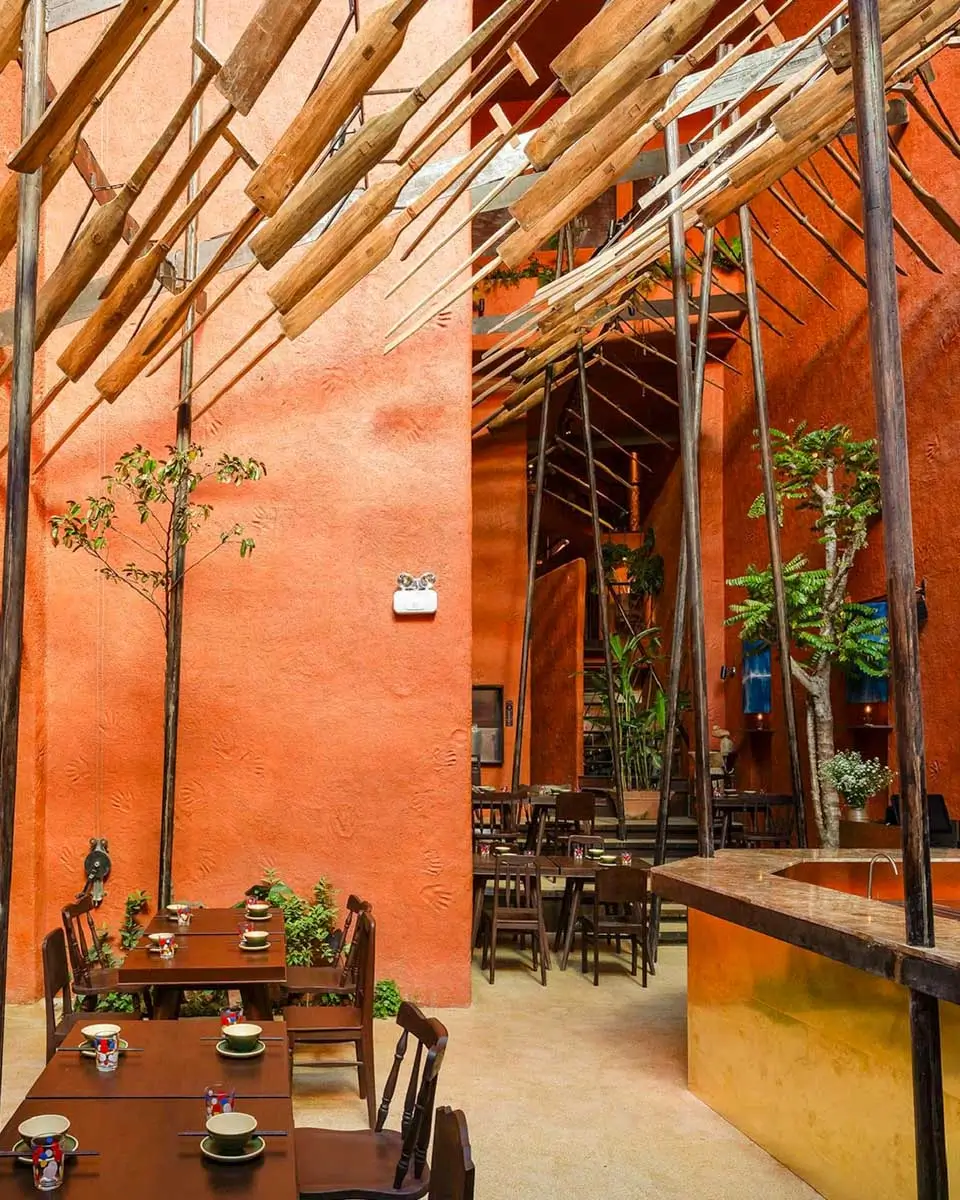 Dinning area of Mắm Restaurant, Nha Trang, Vietnam