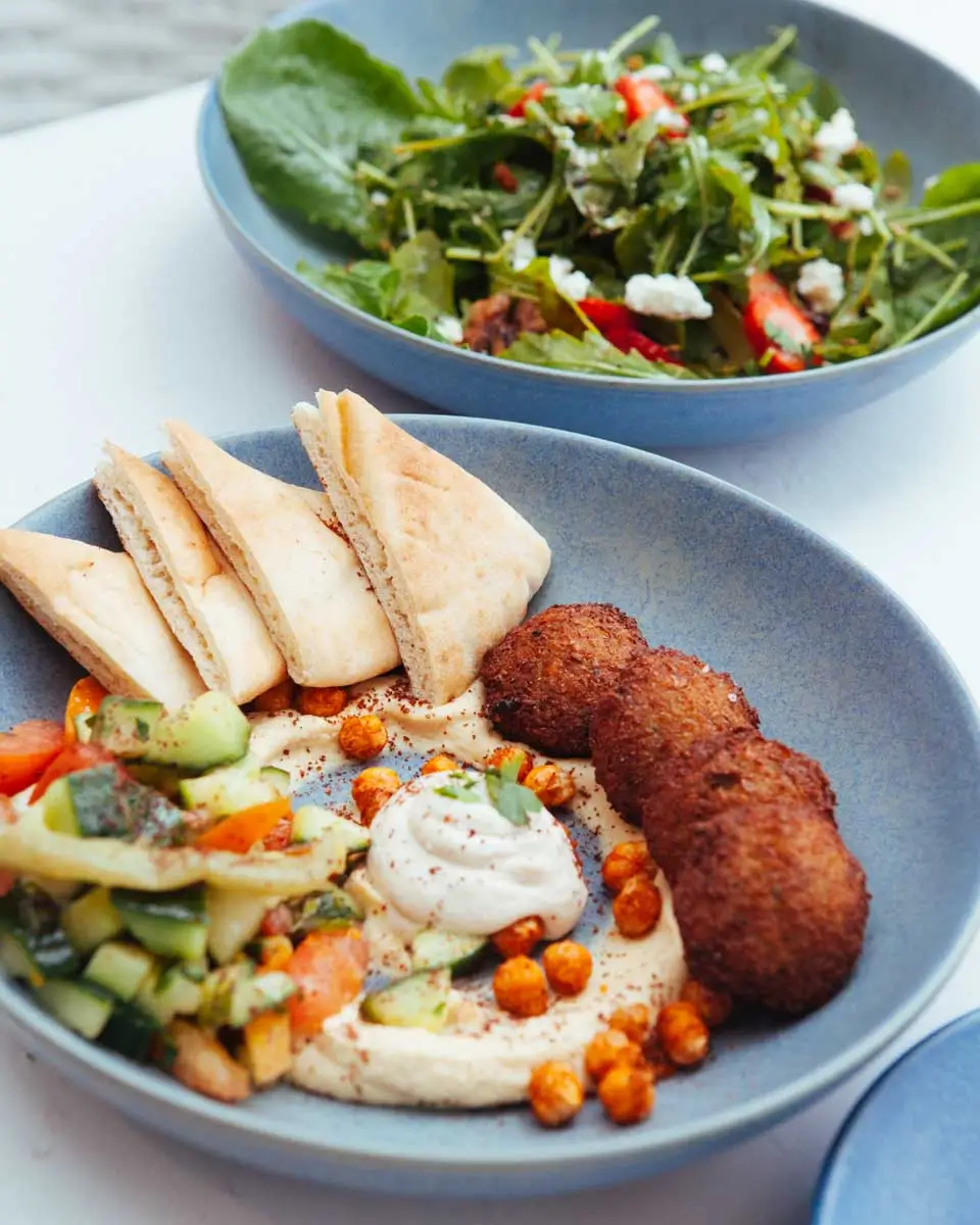 Food eaten at The Mez Club, Australia