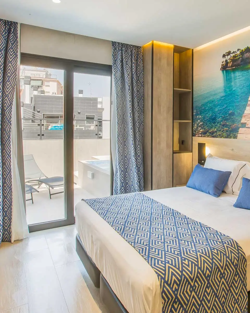 Guestroom at Hotel Brö, Malaga 