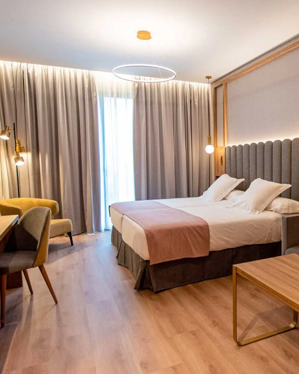 Guestroom at Hotel Giralda Center, Seville, Spain