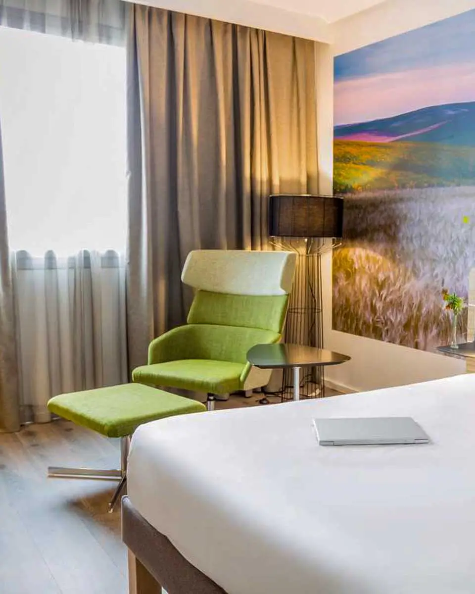 Guestroom at Novotel Sevilla, Spain