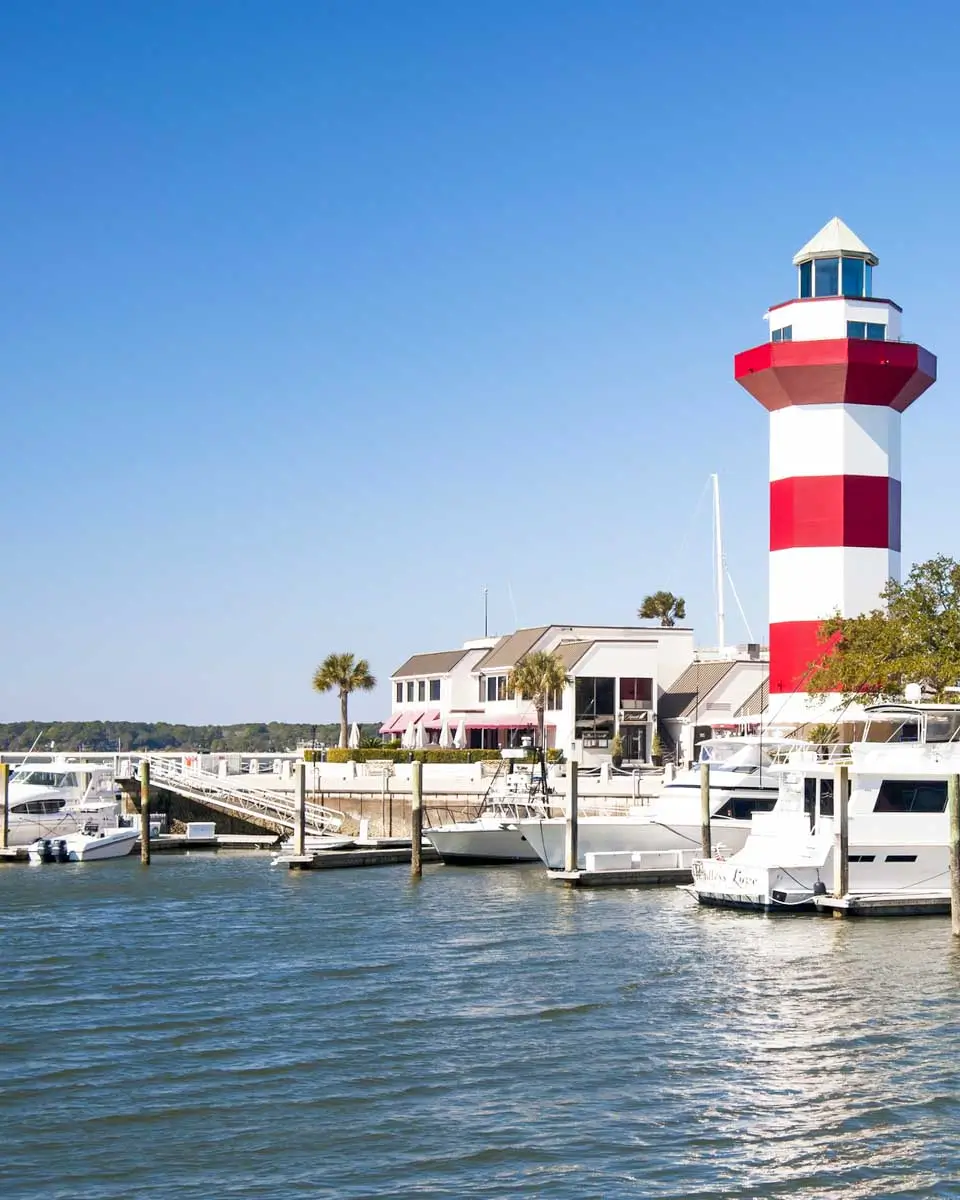 Harbour Town Lighthouse - Hilton Head Island, South Carolina