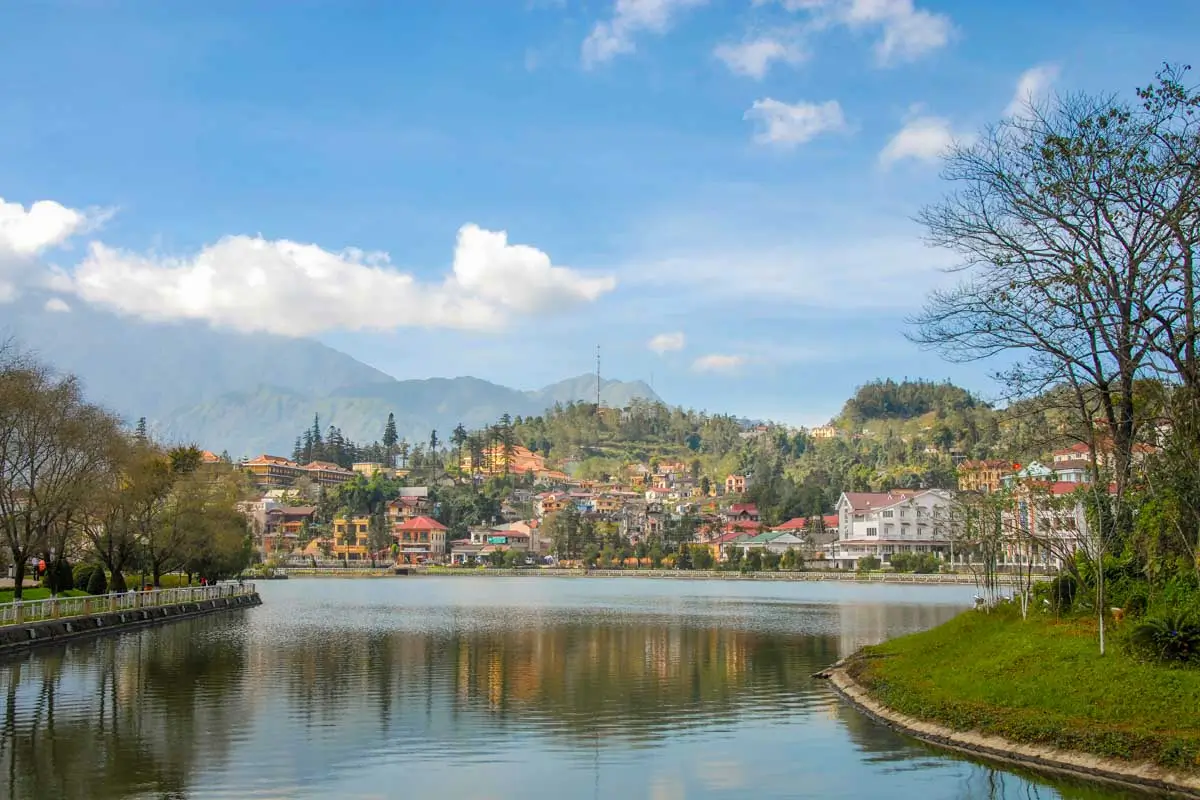 Lake Sapa in Sapa, Vietnam (1)