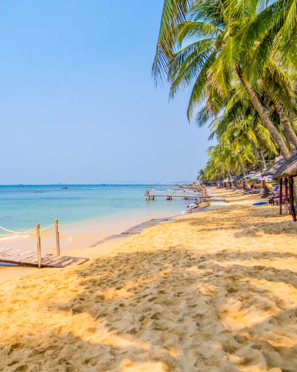 Long Beach in Phu Quoc, Vietnam