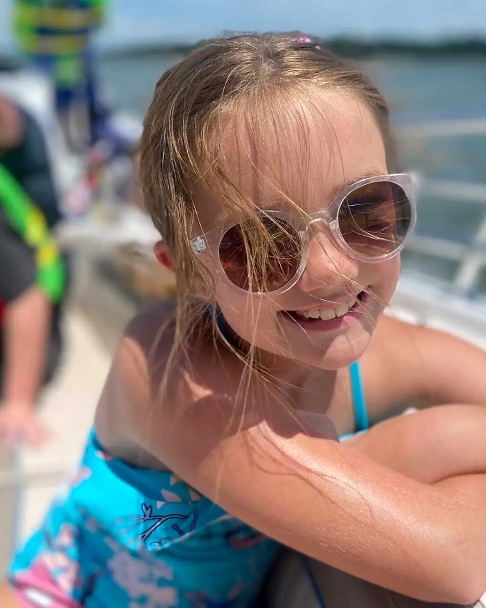 On the yacht at Hilton Head Island, USA