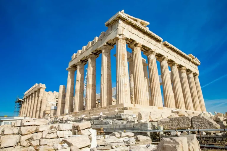 Parthenon on Acropolis in Athens, Greece