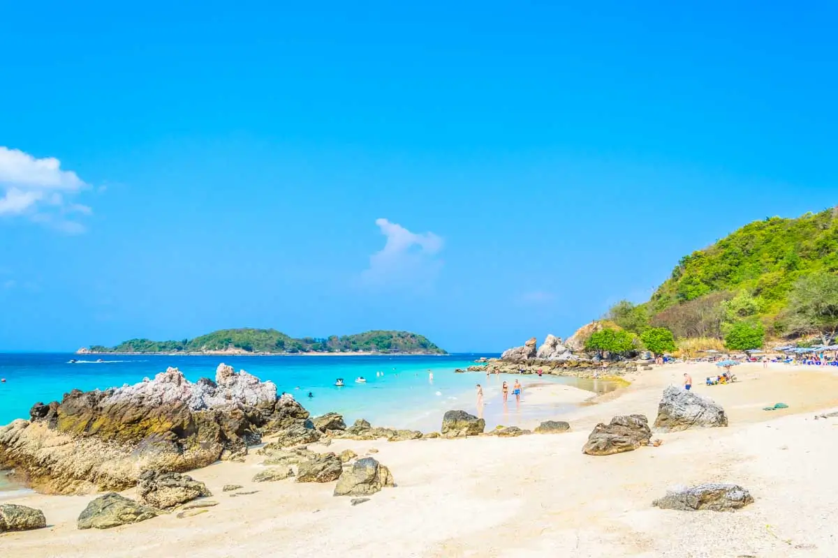 Pattaya Beach in Pattaya, Thailand