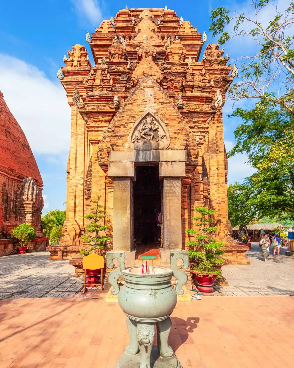 Po Nagar Cham Temple Towers in Nha Trang, Vietnam
