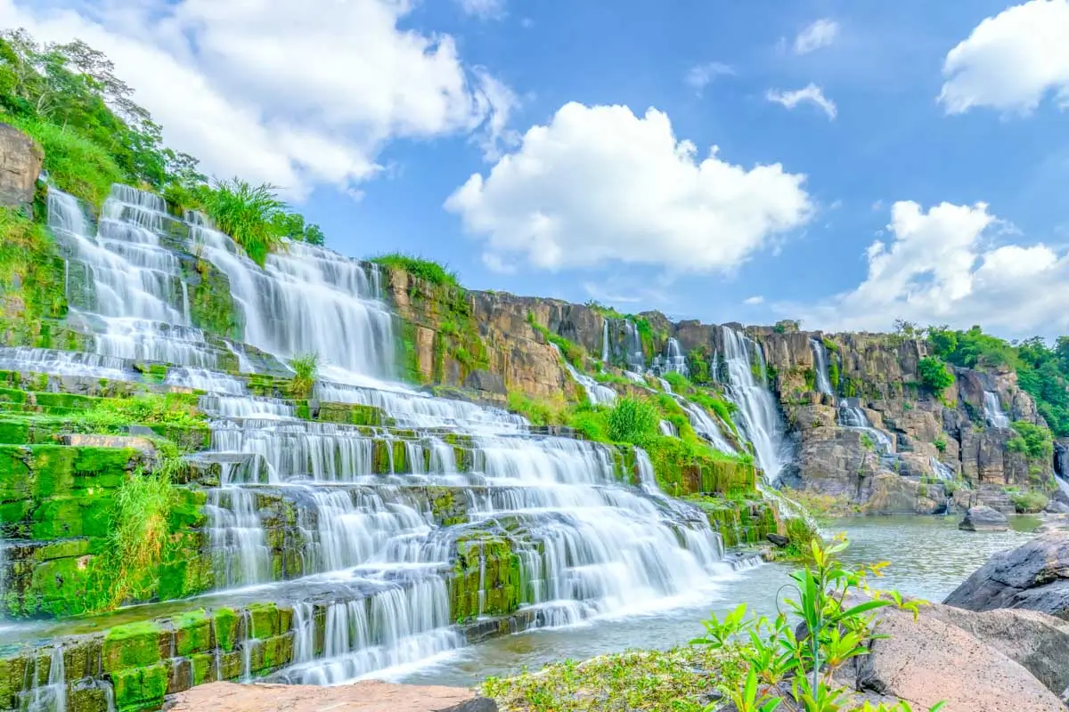 Pongour Falls seen on a tour from Da Lat, Vietnam 1