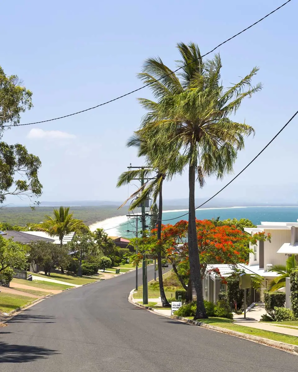 Rainbow Beach in Queensland, Australia