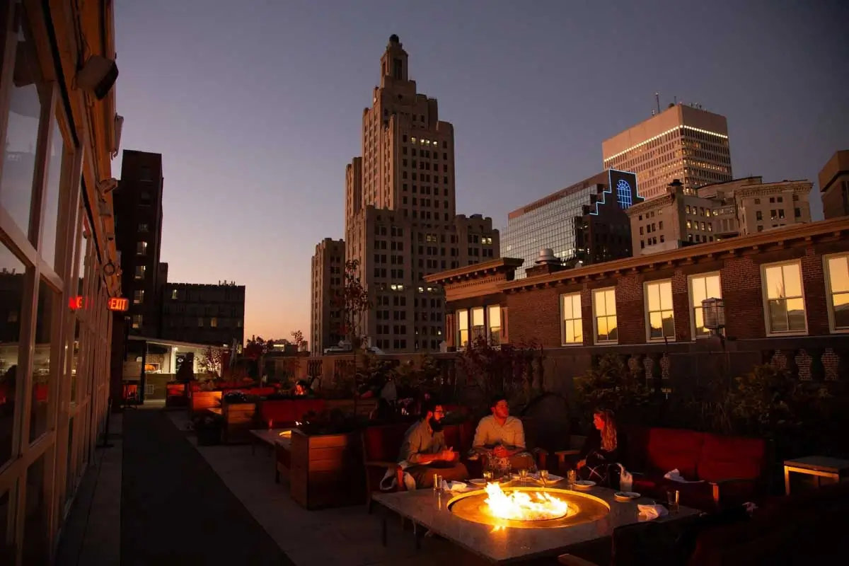 Rooftop at the Providence G in Providence, Rhode Island
