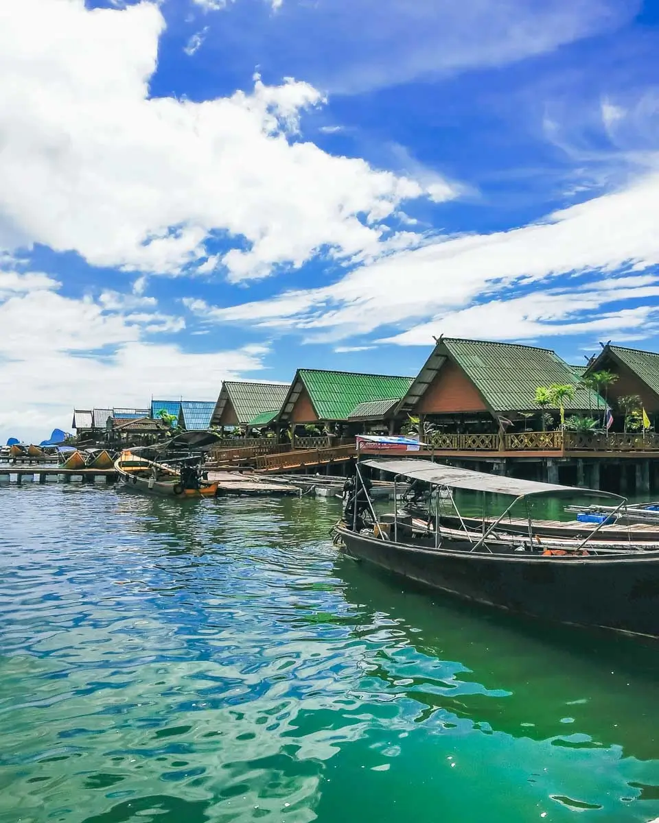 Saladan Pier in Koh Lanta, Thailand