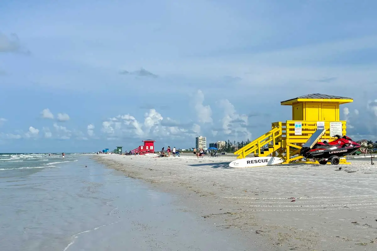 Siesta Beach seen in Siesta Key, Florida