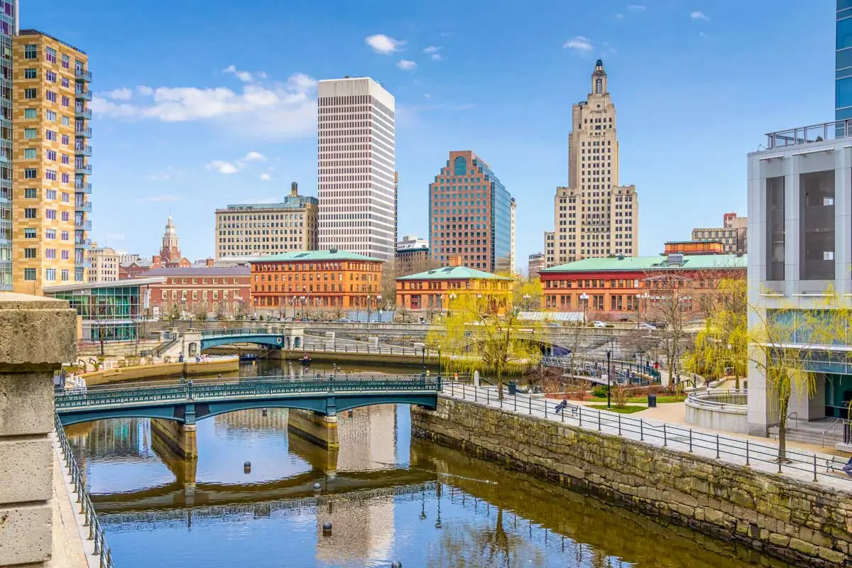 Skyline of Providence, Rhode Island