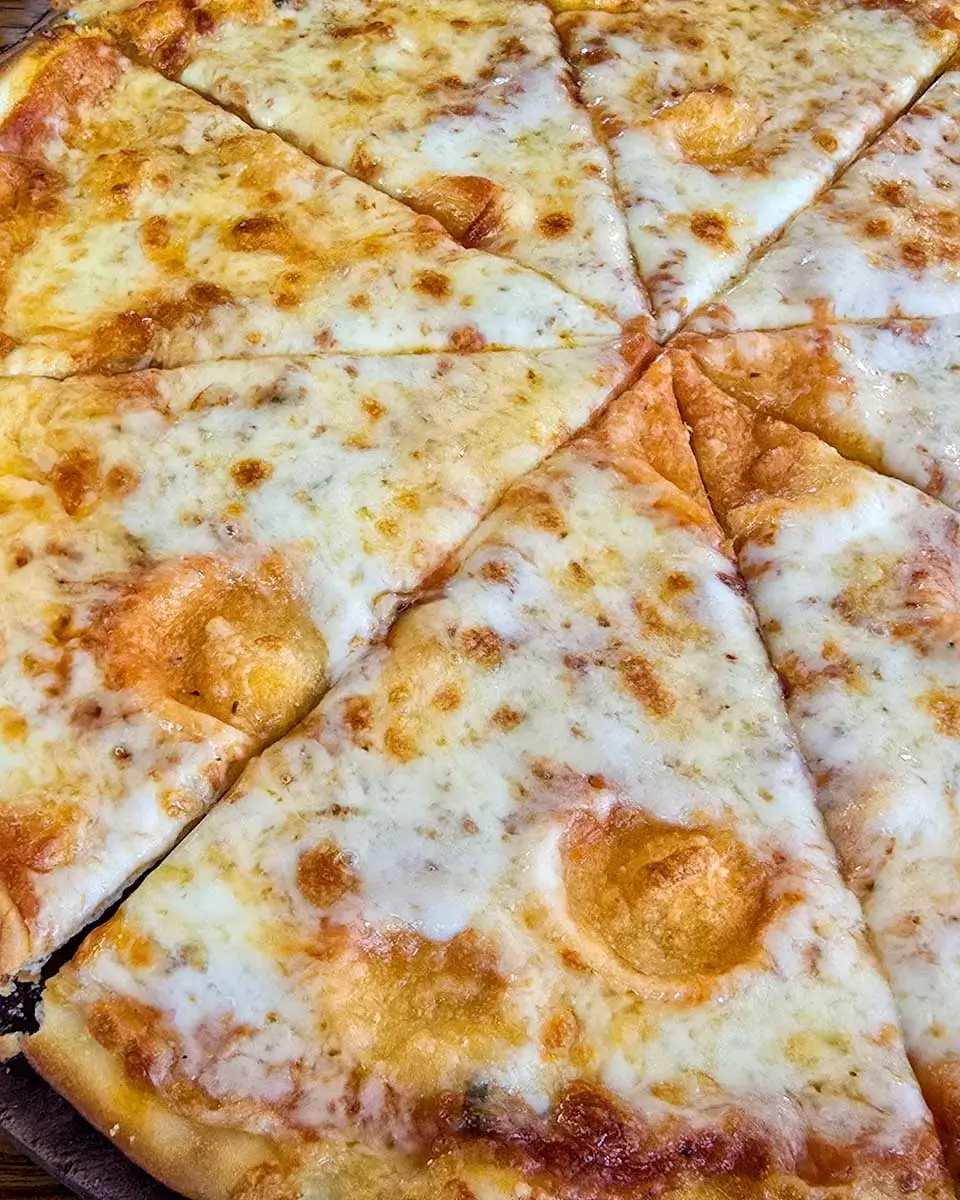 St Louis style pizza eaten on a food tour in St Louis, Missouri