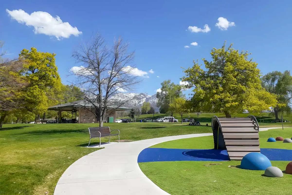 Sugar House Park in Salt Lake City, Utah