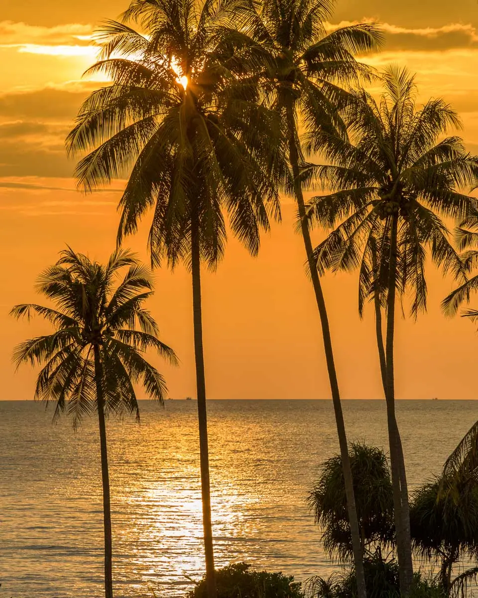 Sunset in Koh Phangan, Thailand