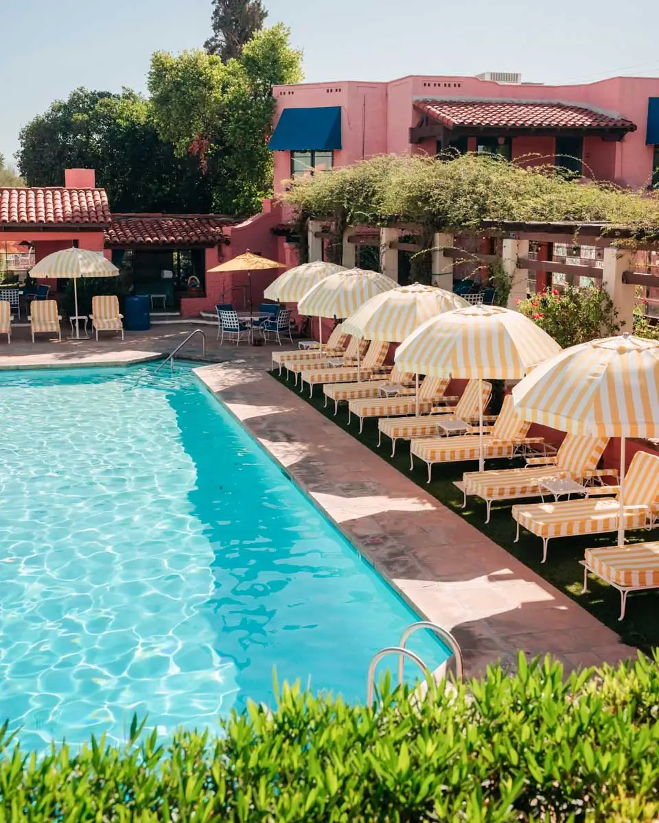 Swimming Pool at Arizona Inn, Tucson
