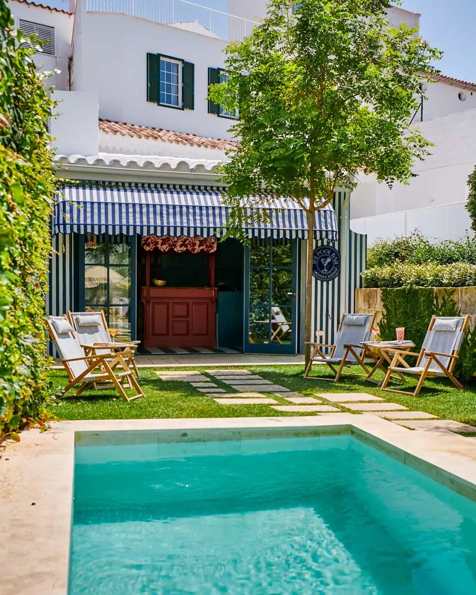 Swimming pool at Cristine Bedfor Sevilla Boutique Hotel, Seville, Spain
