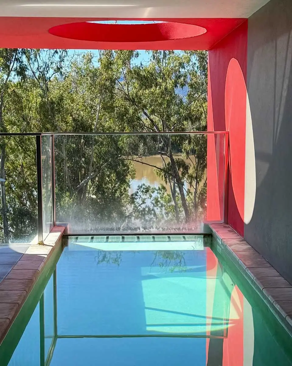 Swimming pool at The Edge Apartment Hotel Rockhampton, Australia