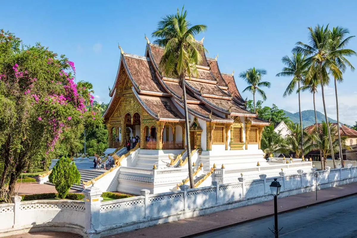 The Royal Palace in Luang Prabang, Laos