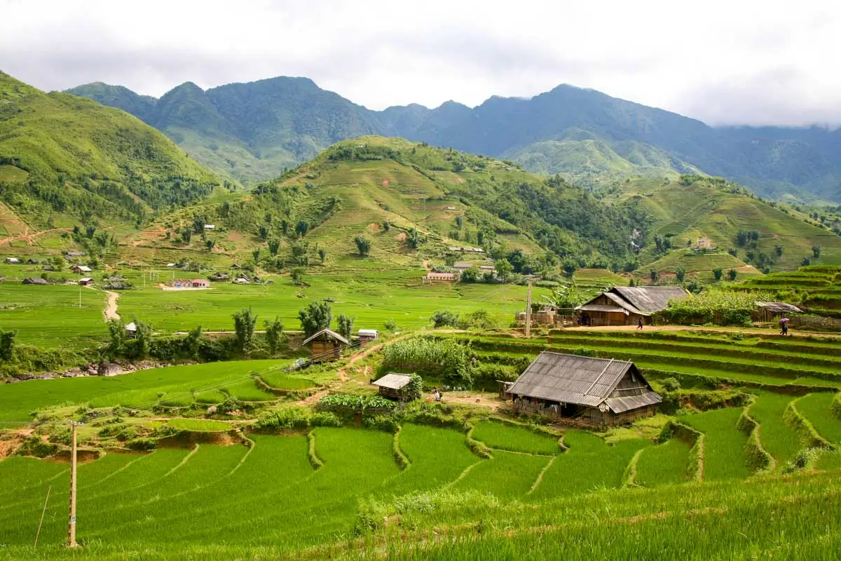 The hillsides of Sapa, Vietnam (1)