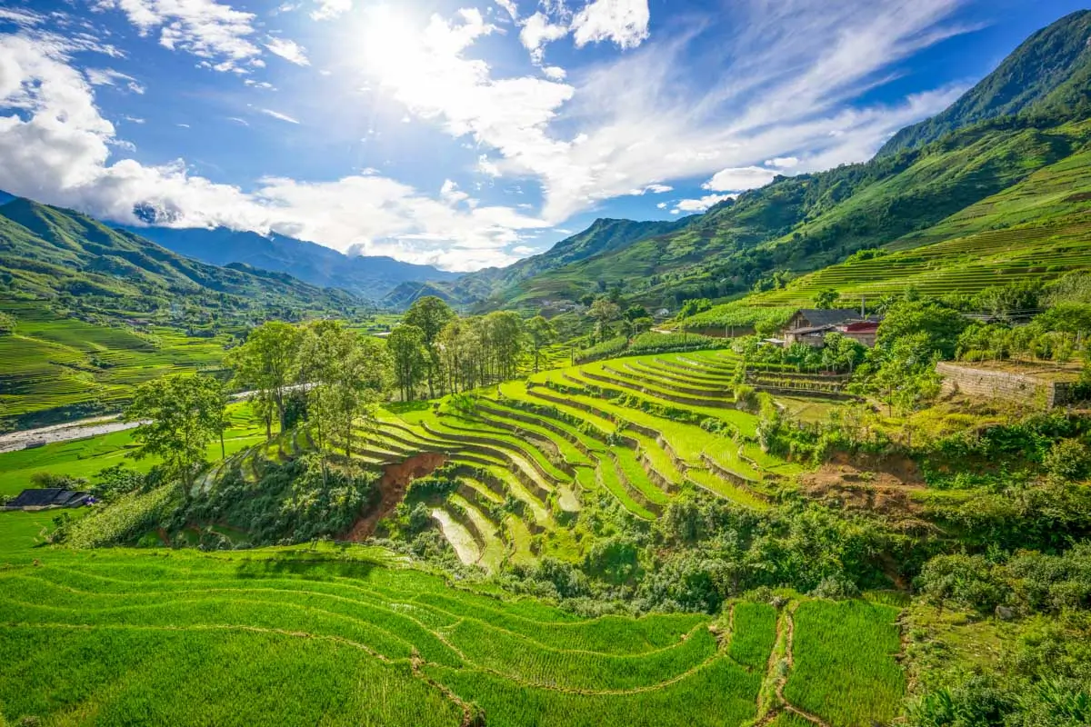 The hillsides of Sapa, Vietnam (2)