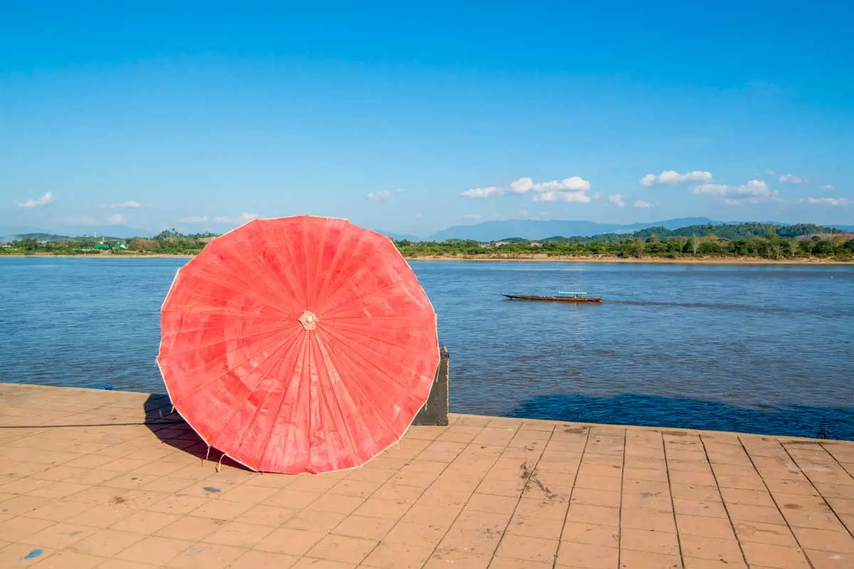 The riverside of Chiang Rai, Thailand