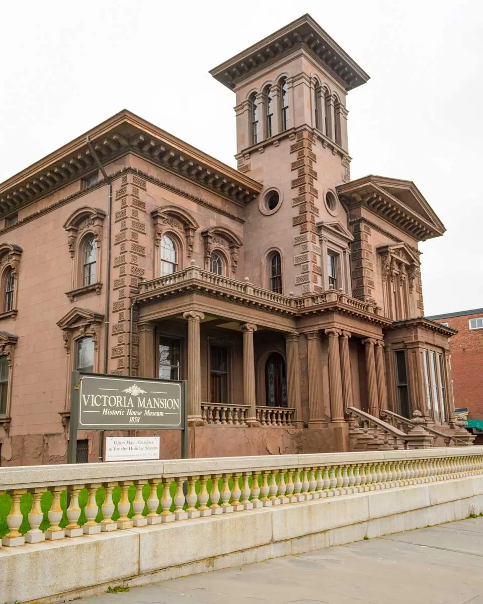 Victoria Mansion in Portland, Maine