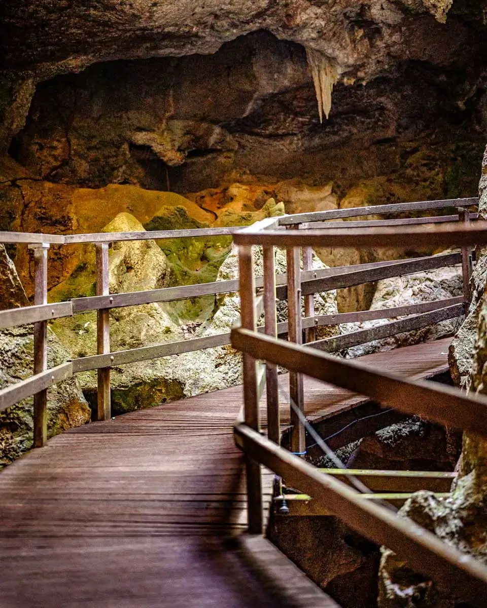 Walk to Capricorn Caves in Australia