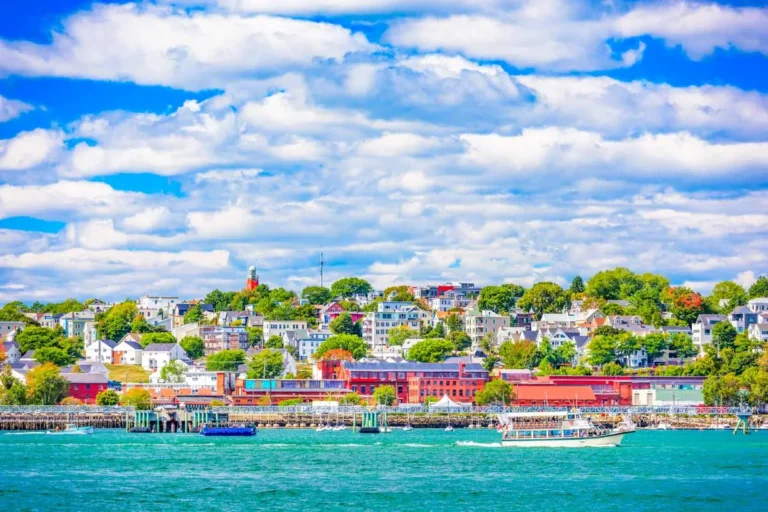 Waterfront view of Portland, Maine 1